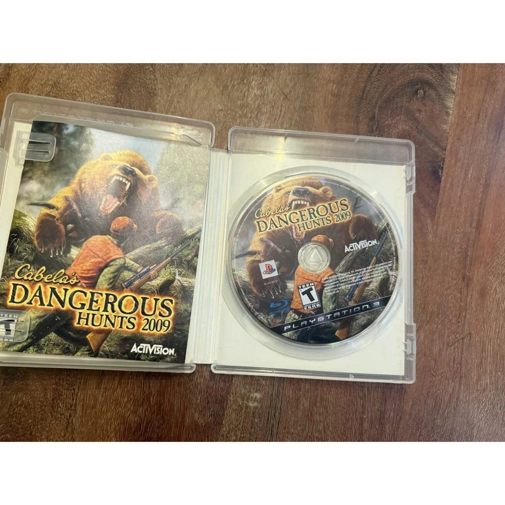 Cabela's Dangerous Hunts 2009 (Sony PlayStation 3, 2008) With Manual